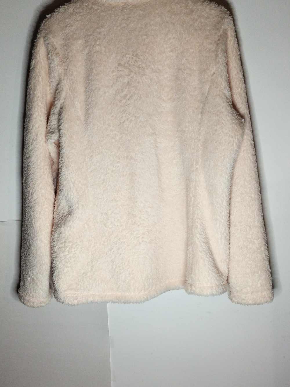 Patagonia Woman's 1/4 Zip Light Pink Fleece Pullover - Picture 9 of 9